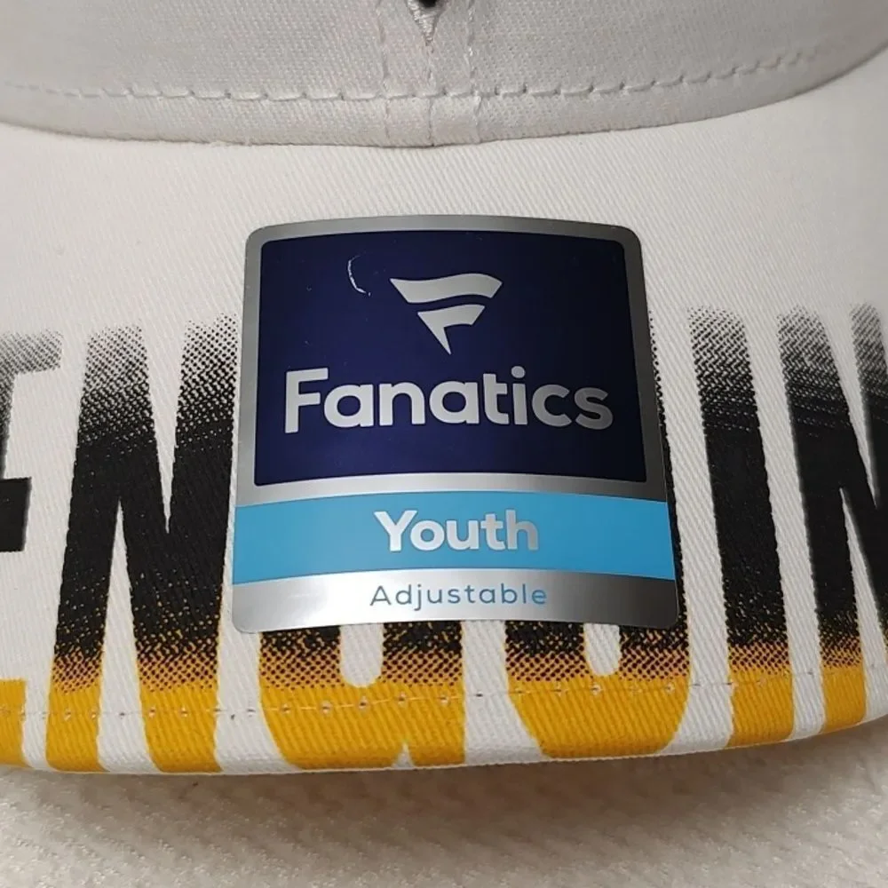 Fanatics NHL Pittsburgh Penguins YOUTH Velcroback Hat - New